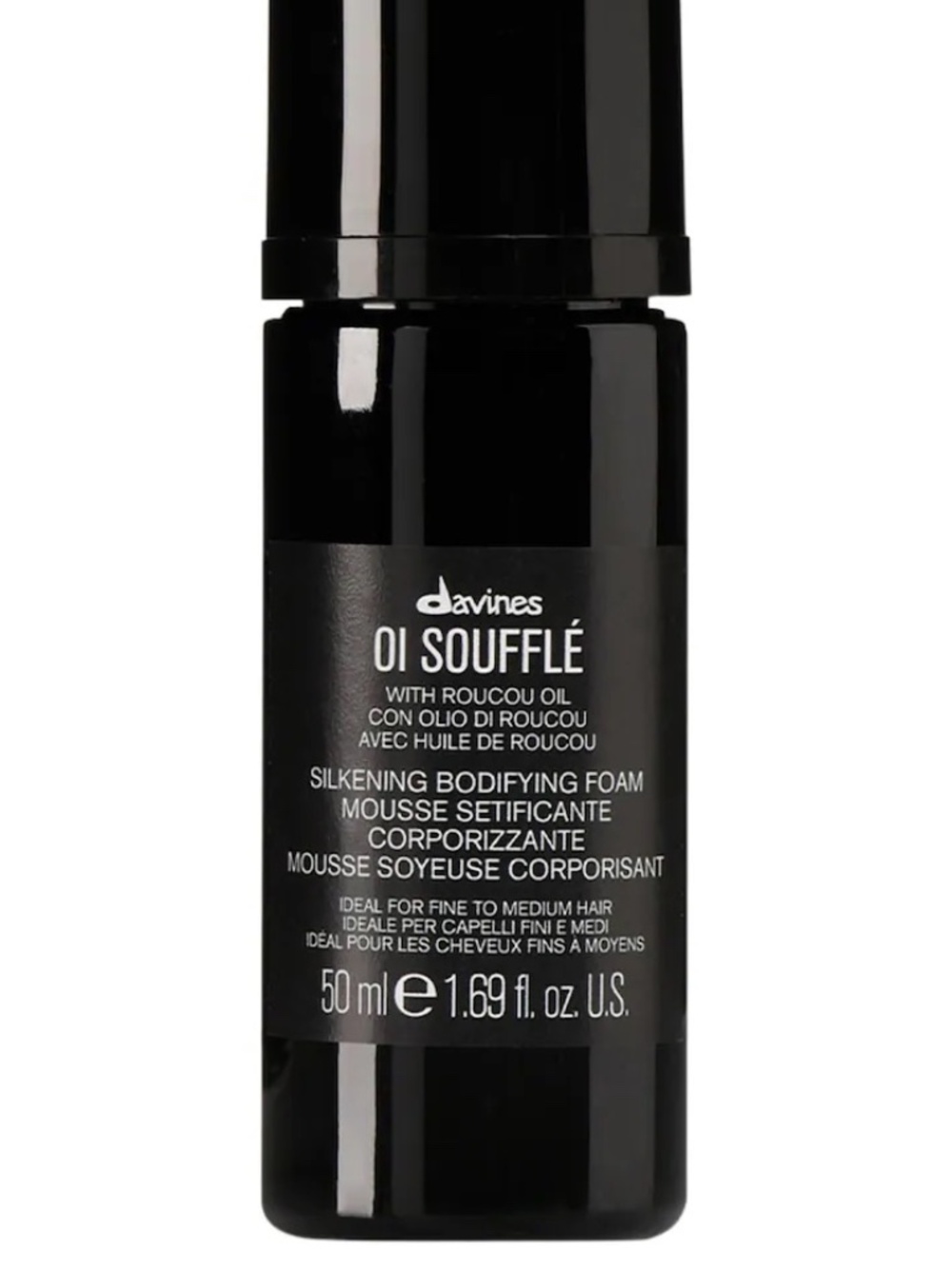 Davines Mini OI Soufflé Bodifying Foam for Softness and Shine NEW 1.7oz